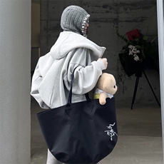抖音得物高品质25秋冬美式高街宽松结构防风高领连帽卫衣外套W60，男装卫衣，电商A486-1