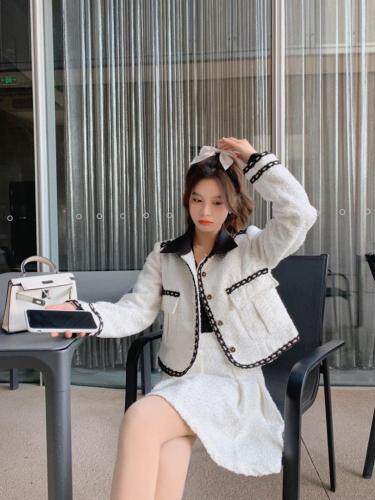 2021春季新品小香风套装，女装职业装，M.W 嫚维