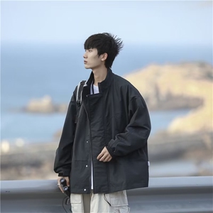现货 日系cityboy立领冲锋衣男春季潮牌宽松工装上衣 W6985-P58图片