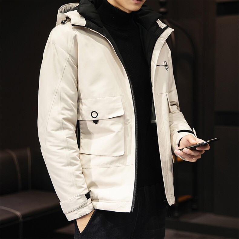男士休闲连帽加厚保暖棉衣外套棉服棉袄冬季防寒开衫男装M999,男装棉衣,电商B226-2（原B217-2）