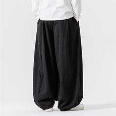 秋冬新款中性大码日系工装休闲裤宽松垂感阔腿裤风K269/P65，男装工装外套，钱塘713