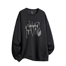 得物供货、复合重磅420克现货圆领卫衣宽松HD019-1-HMY575-P35，男装卫衣，电商019-1