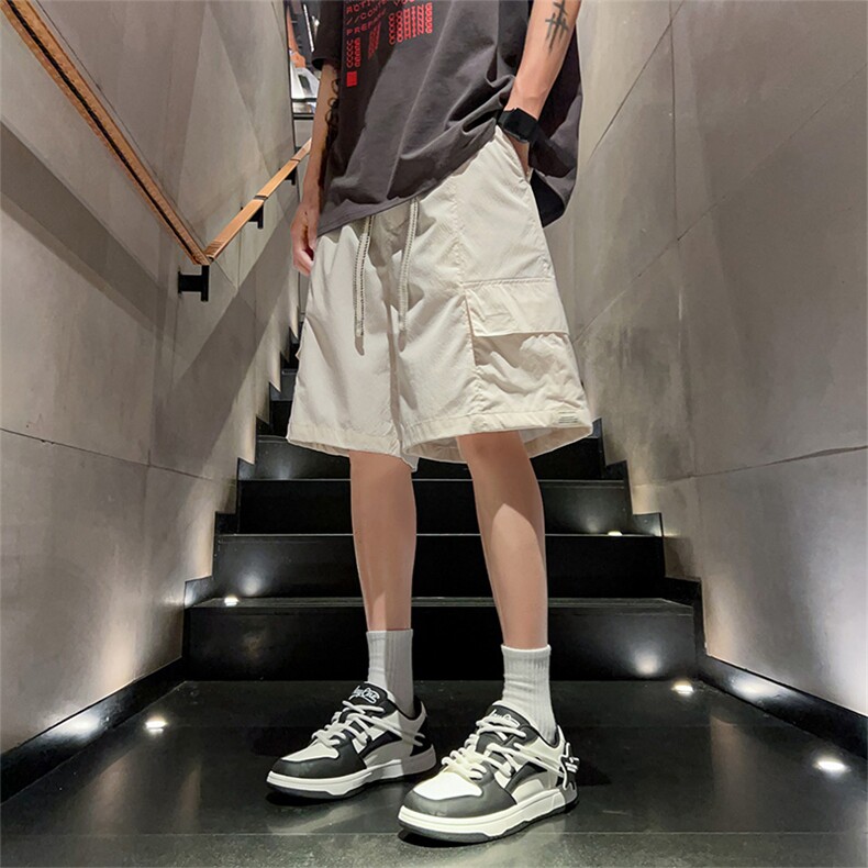 109-H22-P40M-8XL夏季大码双口袋短裤五分裤,男装牛仔裤,星座109