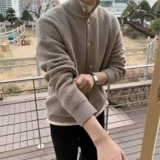 春秋季新款开衫针织衫男女同款北极绒毛衣宽松百搭上衣，男装针织衫/毛衣，星座506A