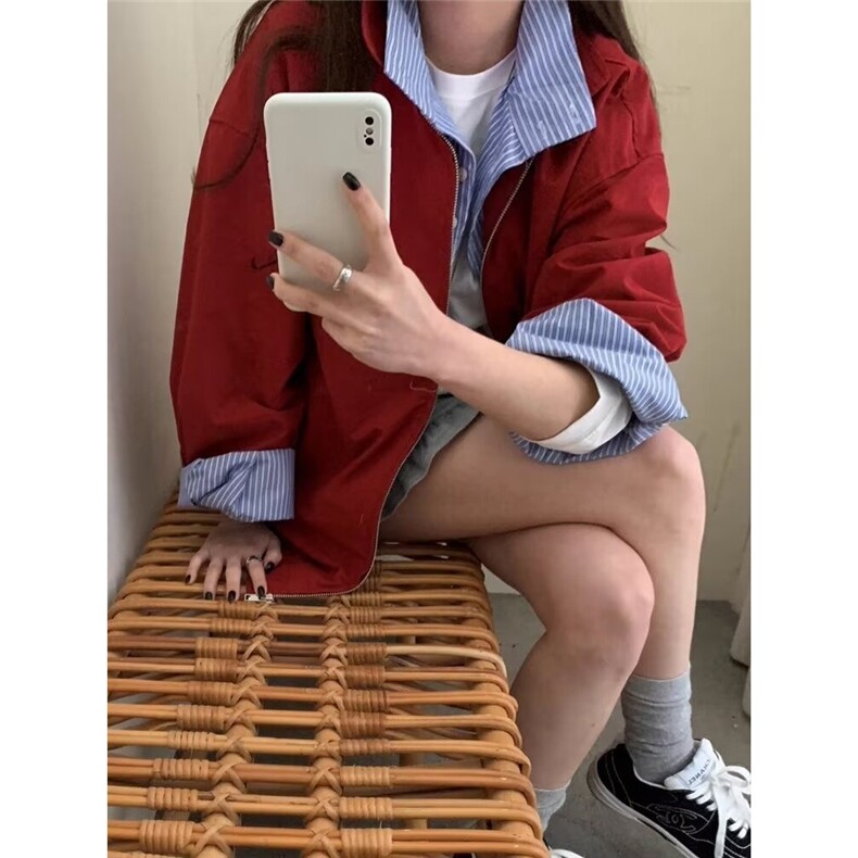 流行简约原宿ins气质文艺时尚慵懒夹克日系百搭新款潮流，男装夹克，星座506A