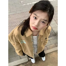档口大货DJK6165-批80秋季新款设计感小众宽松美式夹克，男装夹克，星座603-2