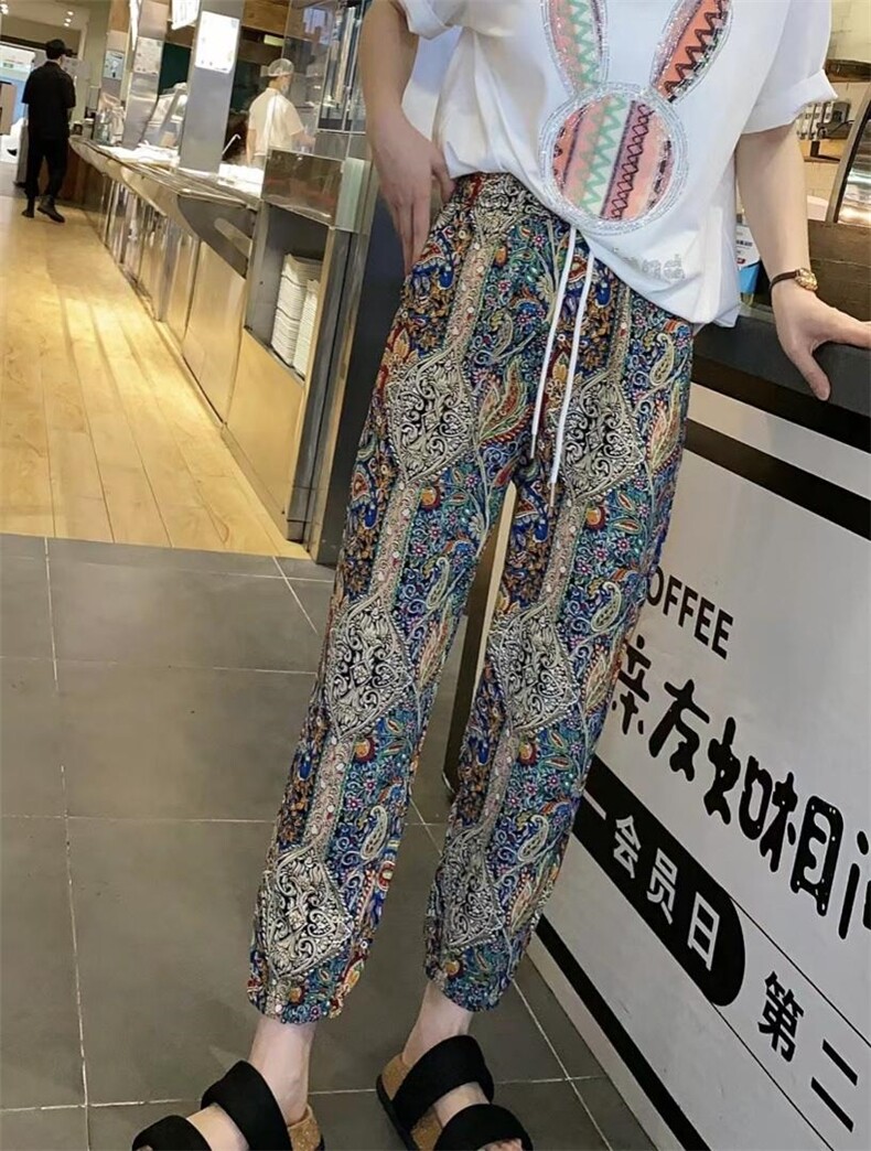 现货：防晒裤，松紧腰收口，其它，金川古韵(4F)