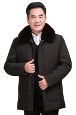 大款长年有货！！爸爸棉袄外套中长款加绒加厚棉衣男，男装棉衣，星座1216（原钱塘722）
