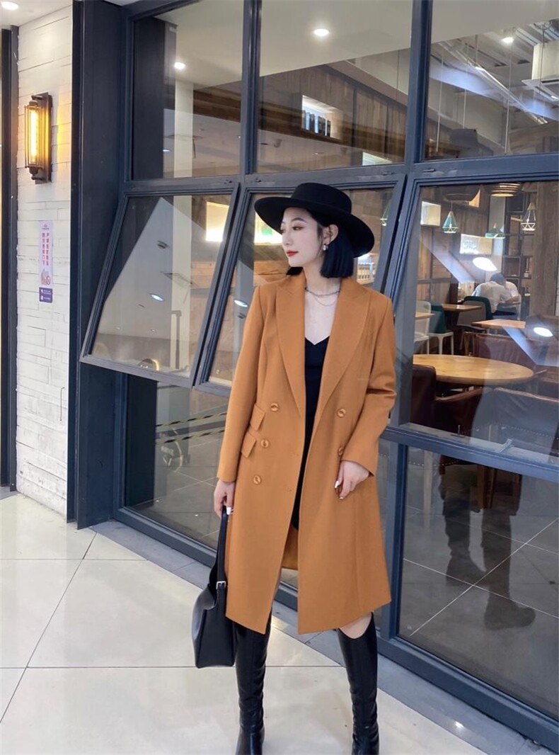 【现货】2021秋季外套西装精纺TR面料系列款88015，女装西装，蓝典