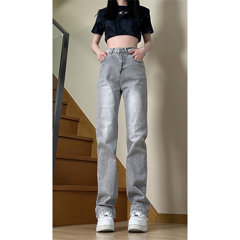 港风大码美式高街修身直筒男女高腰牛仔裤XZ213-NZ7097-P60控88,男装牛仔裤,星座213