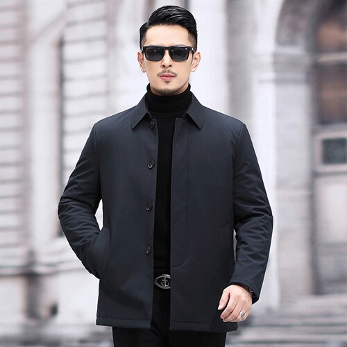 冬季中年男棉衣加厚冬装中年男士翻领棉服爸爸外套SFT81738-P195,男装棉衣,电商B212（原钱塘6029）