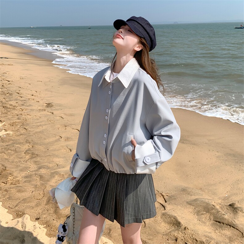 新款！2026春装短外套2C132-C117-P155-K228,女装短外套,2C132
