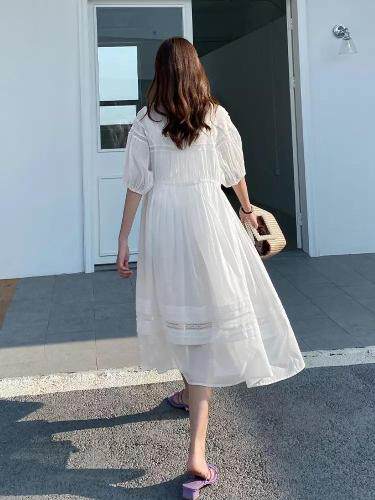 【现货】麻料连衣裙，女装连衣裙，TU