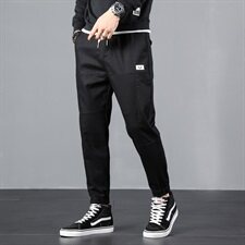 秋冬男士百搭韩版潮流休闲宽松束脚哈伦潮牌长裤子K705-P45，男装休闲裤，星座610（原A335）