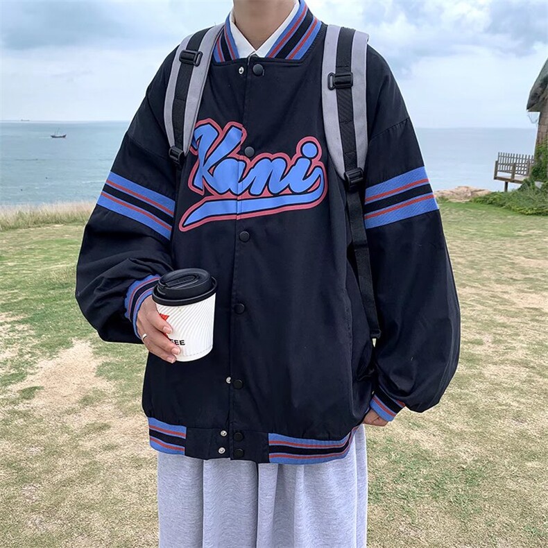 春秋新款棒球服外套男百搭韩版潮流夹克ins休闲运动服W2897-P42,男装夹克,星座512-2