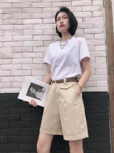 夏季韩版五分裤,女装,1+1 MAIN ROAD