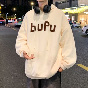 B369 P58加厚慵懒风休闲情侣针织衫男女打底衫毛衣带图片