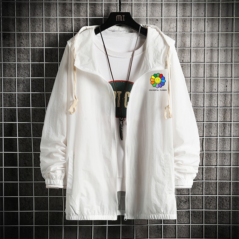 FS63101-P55 薄款防晒衣男透气防紫外线钓鱼外套冰丝防晒服图片