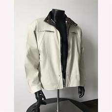 高品质低退货水洗外套男棒球服美式高街工装夹克513AJK2501P77，男装夹克，星座513A