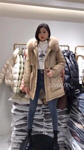 冬季羽绒服,女装羽绒服,红火丹妮