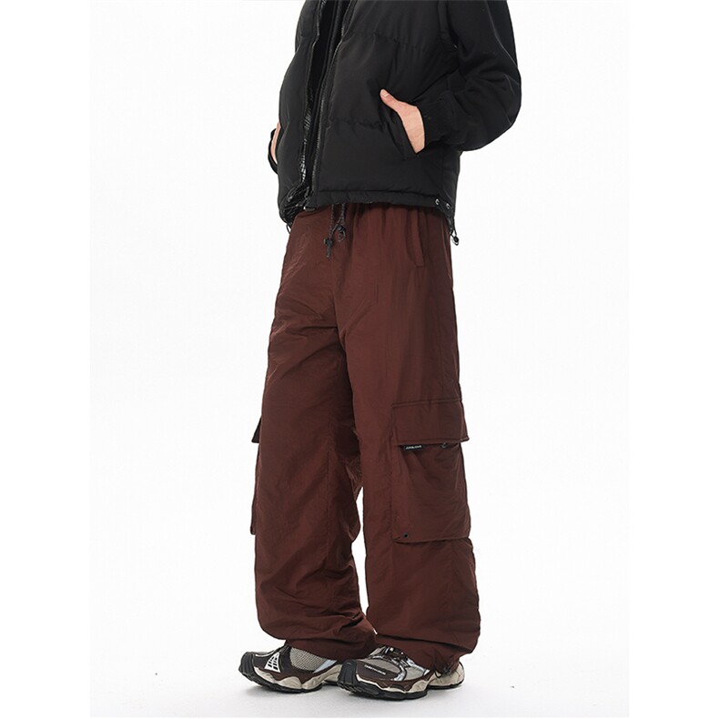 8XL-M三防登山工装羽绒裤男90白鸭绒冲锋裤子男YRK2001P118控158，男装棉裤，电商D206-1