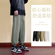 舒适百搭2023秋冬新款修身休闲风束脚运动裤K629特批35，男装休闲裤，星座718-1