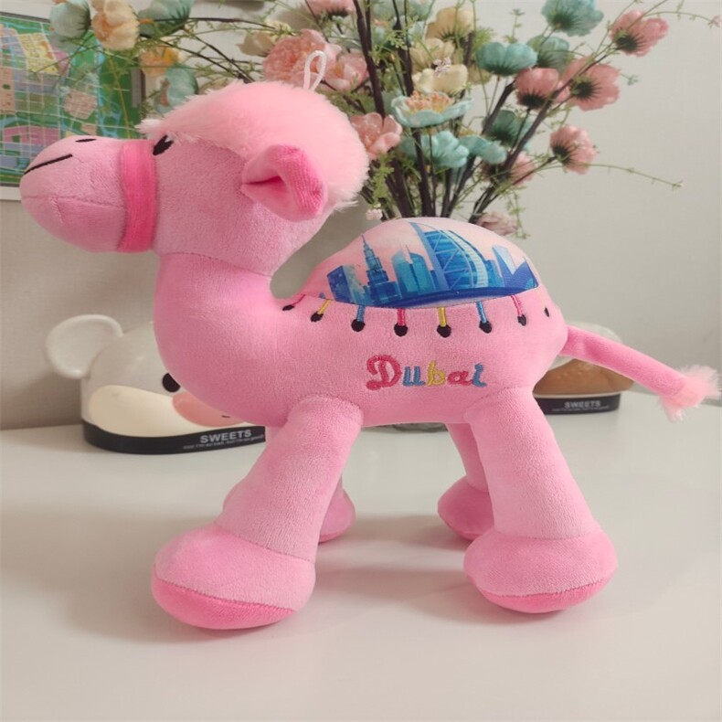 粉色骆驼，晶晶玩具