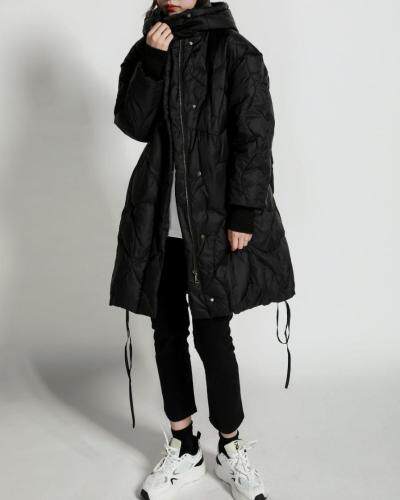 专业生产日韩系简约时尚羽绒服，女装羽绒服，奢纹