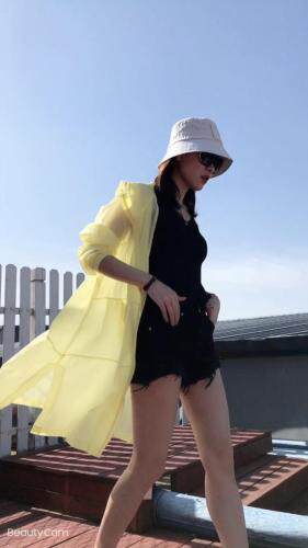 夏季新款防晒衣,女装,蓝帕