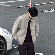 【网图慎用】扎染复古夹克外套男立领夹克痞帅5Q3050-TP60不，男装夹克，电商A102