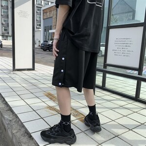 男士短裤夏季新款潮流百搭裤子排扣休闲裤韩版潮牌运动裤D898-P25,男装牛仔裤,星座1008-2