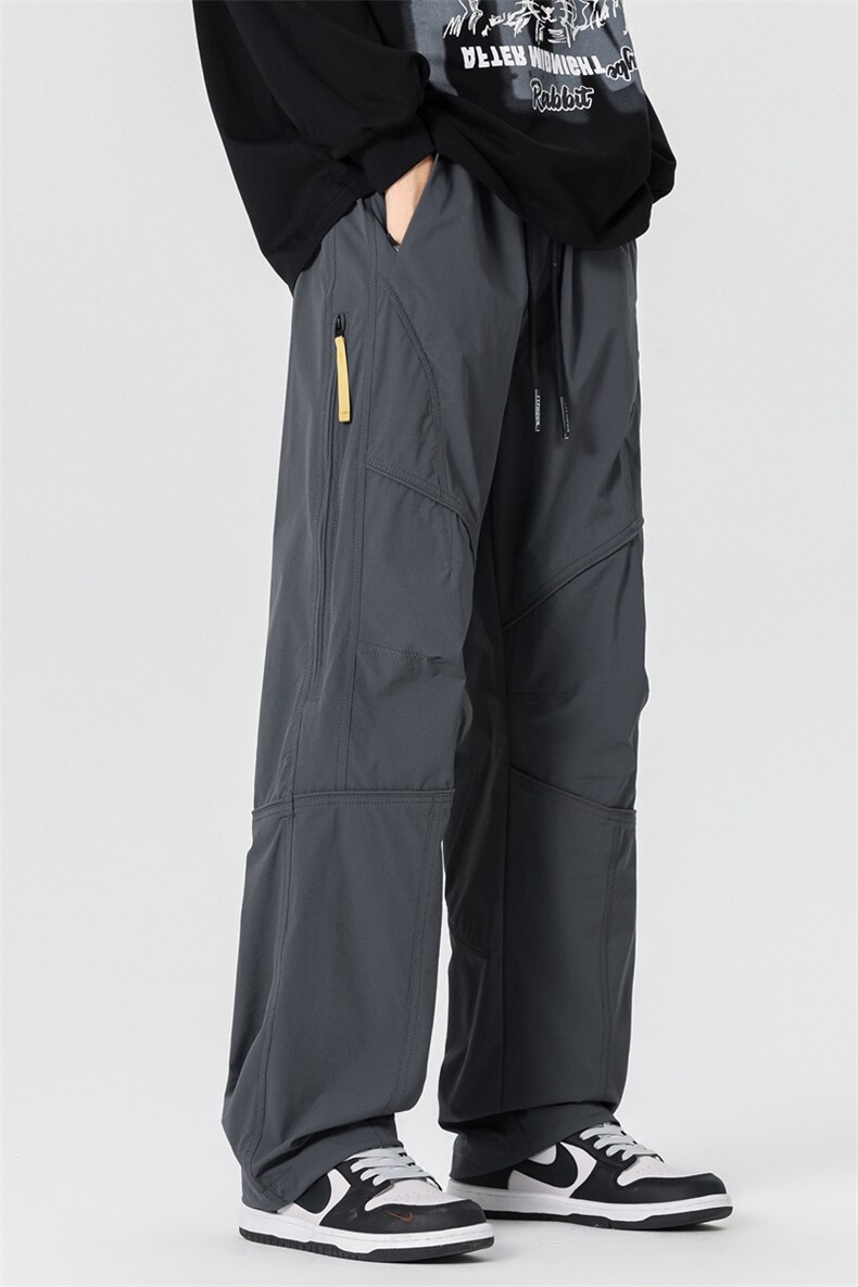 春季新款冲锋裤运动登山裤防风防水直筒休闲裤工装裤K3501特P50,男装休闲裤,星座309（原A406）