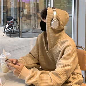 380克玉米格华夫格定制面料卫衣男95%聚酯纤维5%氨纶WY77063P75控图片