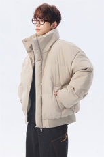 支持二开冬装加棉加厚立领棉服男女棉衣外套光板面包服M816-P70，男装棉衣，电商A441