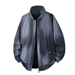 情侣渐变棒球服秋季新款宽松夹克外套潮飞行服JK666-特53图片