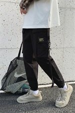 2021春秋装新款休闲工装裤宽松港风大码束脚裤哈伦九分裤K822-P55，男装休闲裤，电商A009A（原A058A）