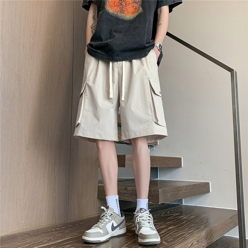 深度库存得物二开夏款宽松短裤男士大口袋宽松工装裤DK27-特25,男装牛仔裤,电商A099