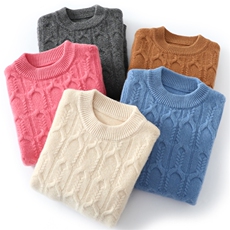 纯毛儿童针织衫火箭纹半高领柔软舒适百搭男女童，童装儿童羊毛衫，唯若美羊绒
