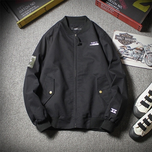 2021春季新款棒球服男空军飞行员夹克控119钱塘6025-j901-p85图片