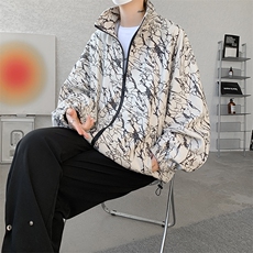 现货JK10069-特批55夏季大码高品质夹克外套宽松情侣上衣，男装夹克，电商A059