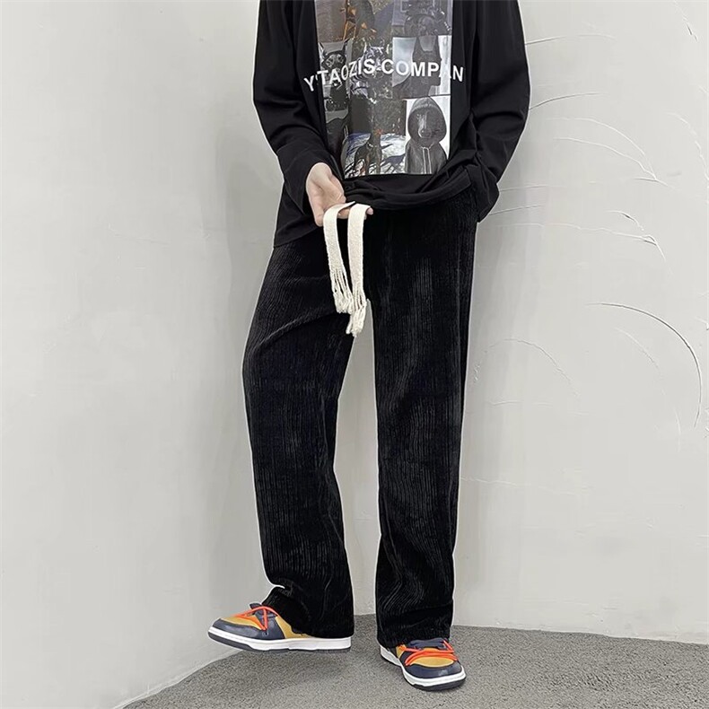 男春秋季休闲长裤雪尼尔K252P40,男装休闲裤,星座1116-2