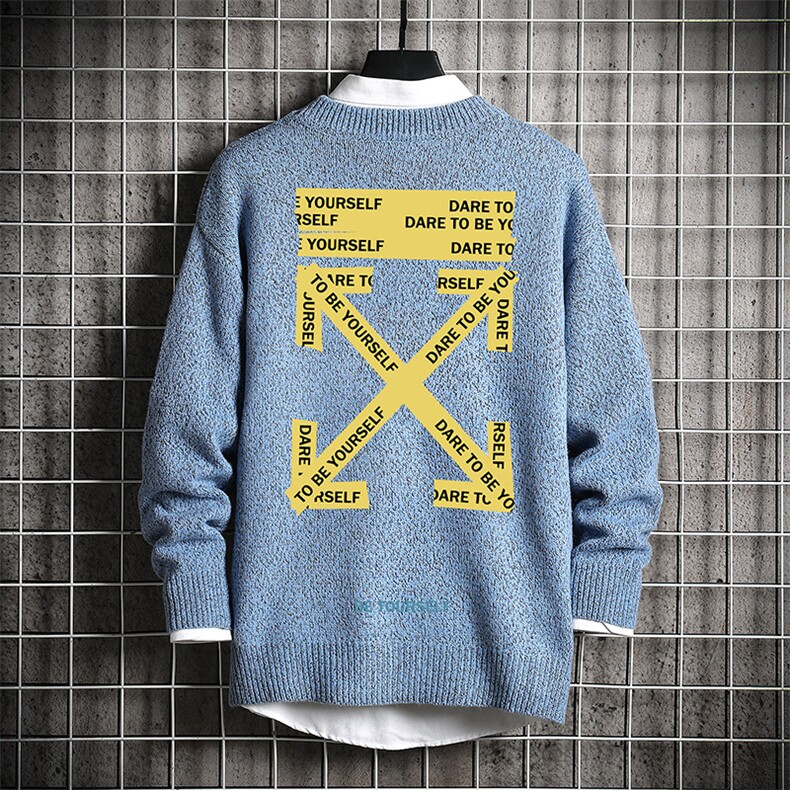 M19127-P45加绒款-P65加厚加绒毛衣男大码毛线衣男针织衫男线衫,男装针织衫/毛衣,电商A040A