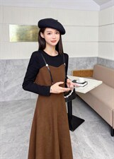 秋季时尚连衣裙，女装连衣裙，亿炫(5F)