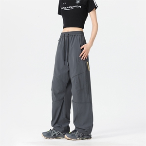春夏美冲锋裤男户外机能风登山运动裤高街设计感休闲裤AK0251-P53图片