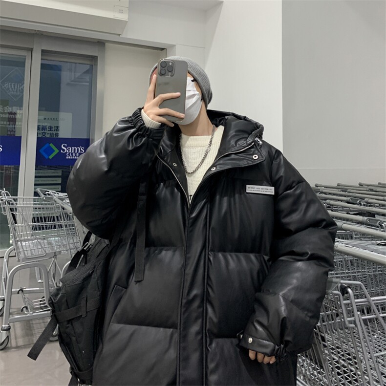 2022港风连帽外套休闲面包服冬季韩版ins潮流棉衣男士W6464-P98,男装棉衣,星座512-2
