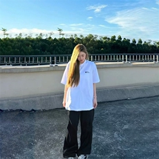 春夏美式高街褶皱休闲裤男女西裤直筒垂感裤子潮牌百搭阔腿长裤子，男装西裤，电商A486