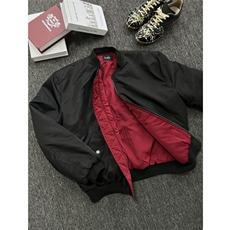 棉服现货高质量本命年红色内里棉服棉衣，男装棉衣，星座910A