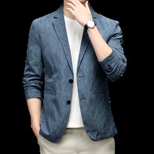 2023秋季新款男士西服中年商务休闲时尚男装纯色西装上衣外套，男装西服，电商B212（原钱塘6029）