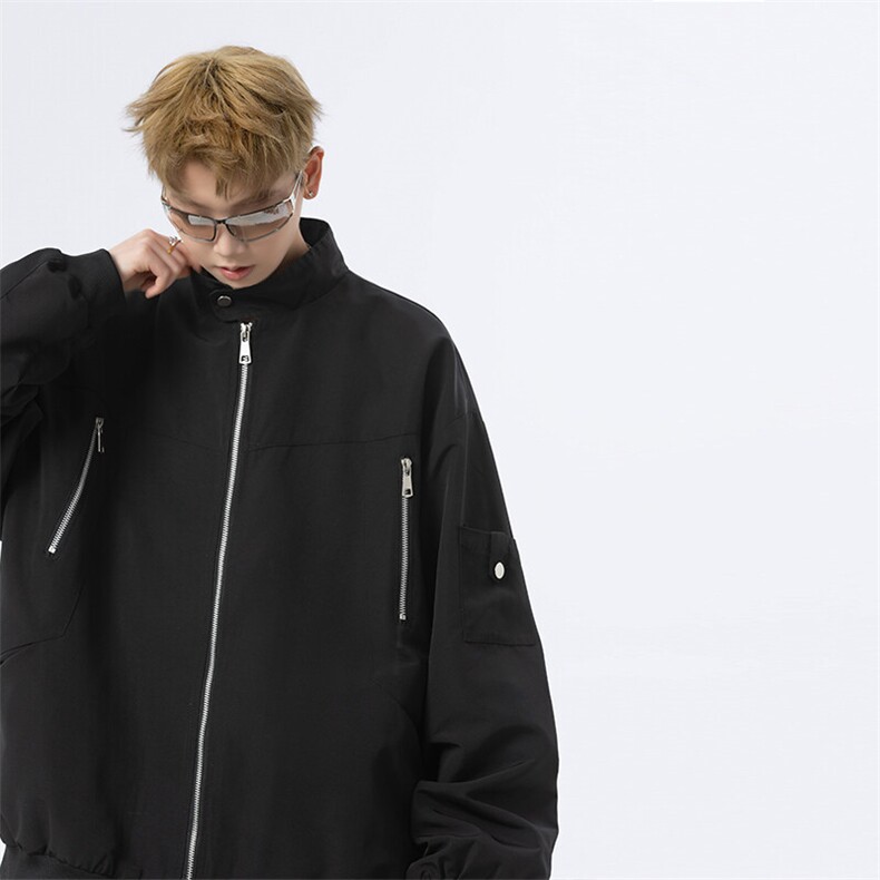 立领飞行夹克工装夹克男xh97-特p65,男装夹克,电商B367