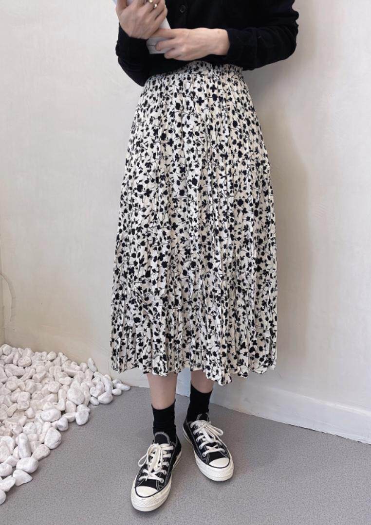 2022秋季新款碎花半裙，女装半身裙，曼希野